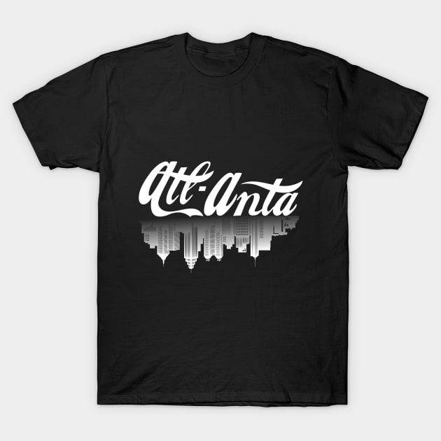 Atlanta cityscape T-Shirt by GorkoPilao